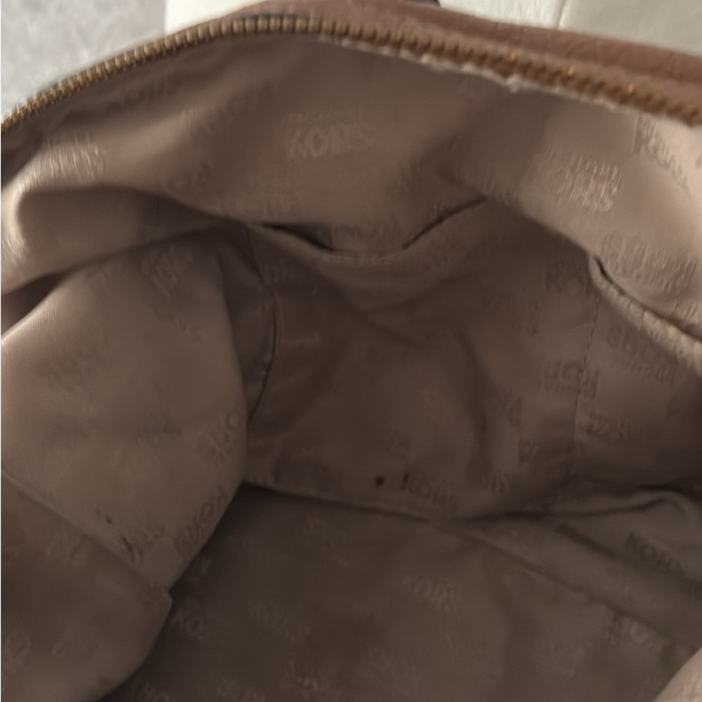Michael Kors Bedford Larg Satchel in Acorn Brwn & Dooney&Bourke wristlet - Picture 9 of 14